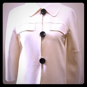 ⭐️SOLD⭐️ TALBOTS Collection Italian Luxe Ponte Knit Jacket